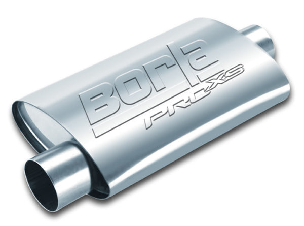 Borla ProXS 2.25" Inlet/Outlet Center/Offset Oval Muffler