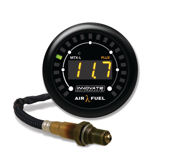 Innovate MTX-L PLUS Digital Air/Fuel Ratio Gauge Kit with 3ft O2 Sensor