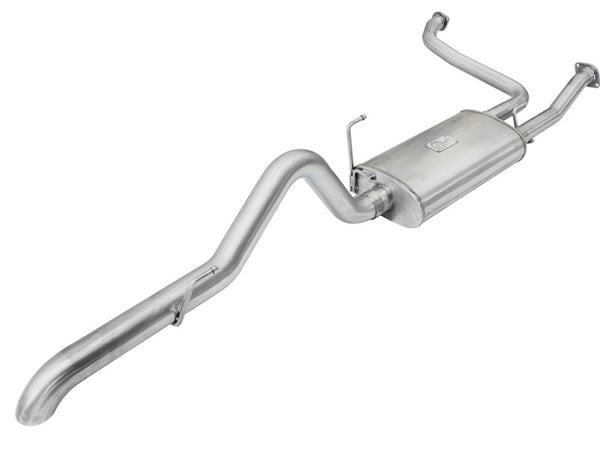 aFe MACHForce XP Exhaust Cat-Back 2.5/3in SS-409 w/ Hi-Tuck Tip 05-15 Nissan Xterra V6 4.0L