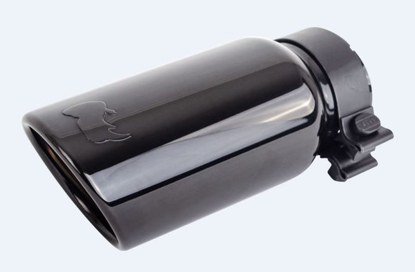Go Rhino Black Chrome Exhaust Tip - 3in ID x 4in OD x 10in L