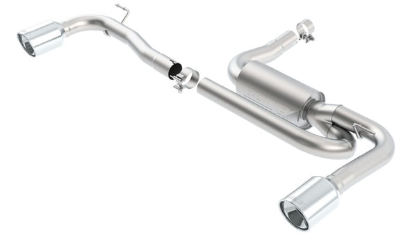 Borla Axle Back Exhaust for 2011-2012 Mini Cooper Countryman S 1.6L 4-Cylinder - Rear Section Only