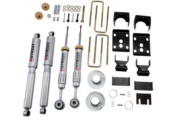 Belltech Lowering Kit w/ SP Shocks for 2009-2013 Ford F-150 Regular Cab 2WD - 1-3in Front / 5.5in Rear Drop
