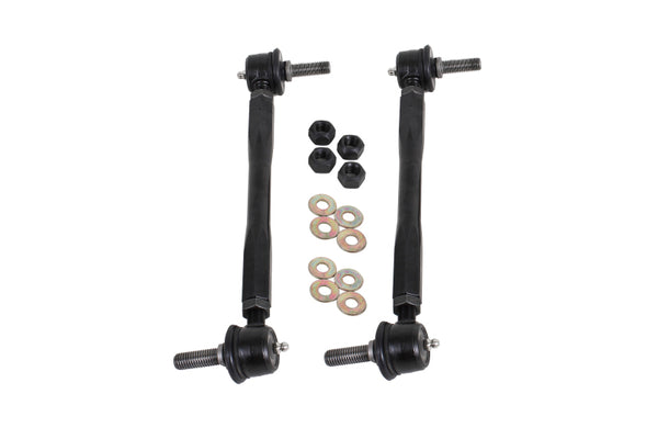 BMR ELK010 Front Sway Bar End Link Kit for 05-14 S197 Mustang - Black