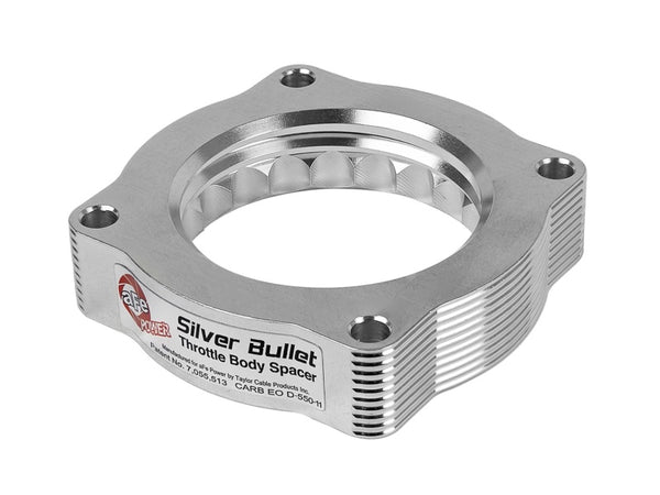 aFe Silver Bullet Throttle Body Spacer for BMW E53, E60, E63/E64 (2004-2009)