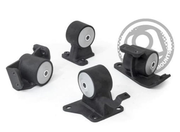 Innovative Engine Mounts for 90-99 Toyota MR2 5S/3S with 85A Bushings - Black Steel