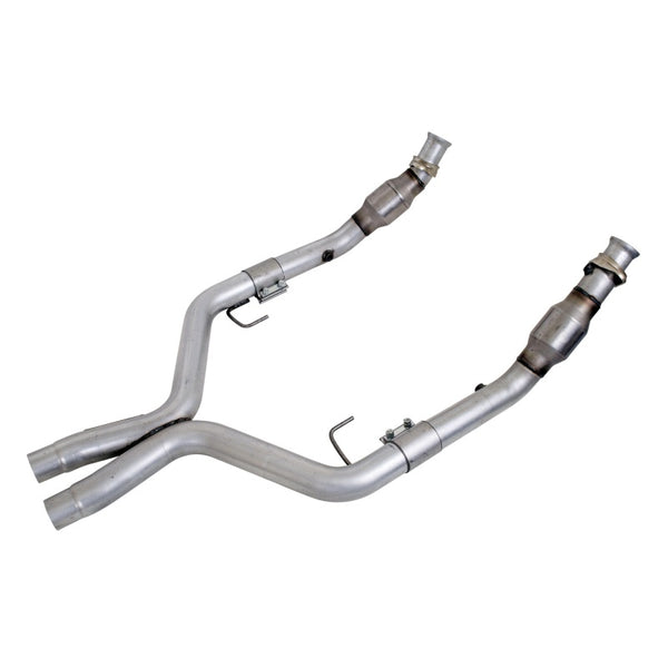BBK High-Flow X-Pipe w/ Catalytic Converters 2-3/4" for 20052010 Mustang GT 4.6L