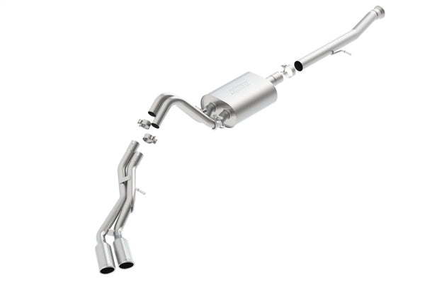 Borla Cat-Back Exhaust for 15-16 Cadillac Escalade ESV/Yukon Denali XL 6.2L V8