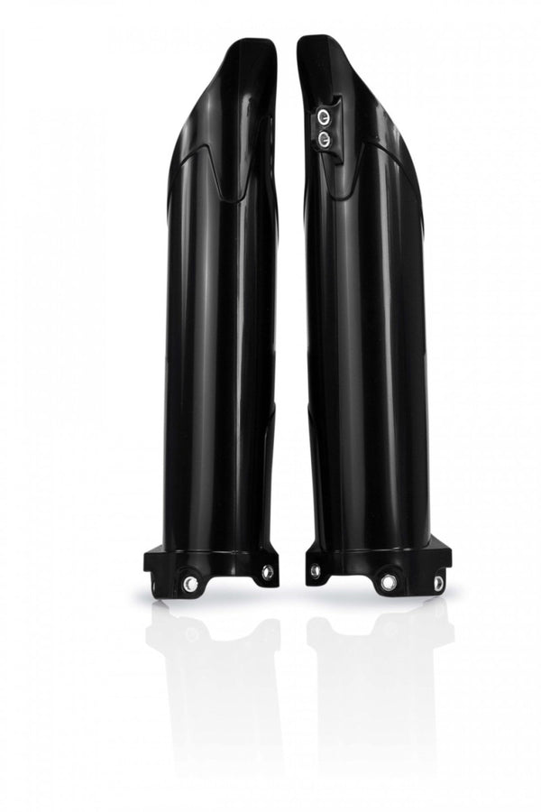 Acerbis Lower Fork Cover Set - Black - Kawasaki KX250F/KX450F 2009-2016