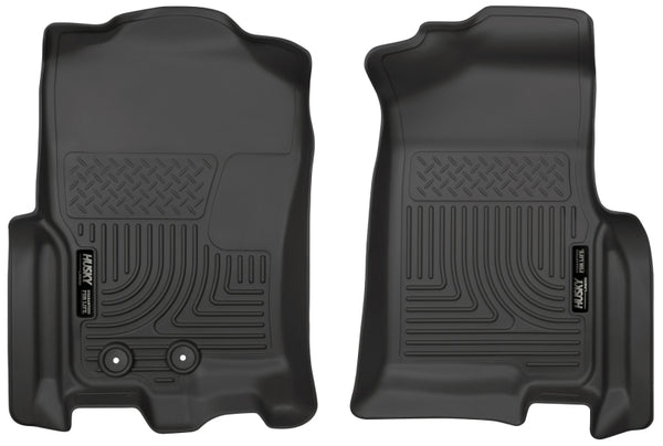 Husky Liners WeatherBeater Front Floor Liners for 2015 Ford Expedition & Lincoln Navigator - Black