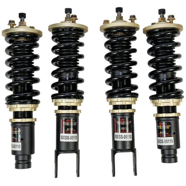 BLOX Racing Plus Series Fully Adjustable Coilovers for 92-00 Honda Civic & 94-01 Acura Integra