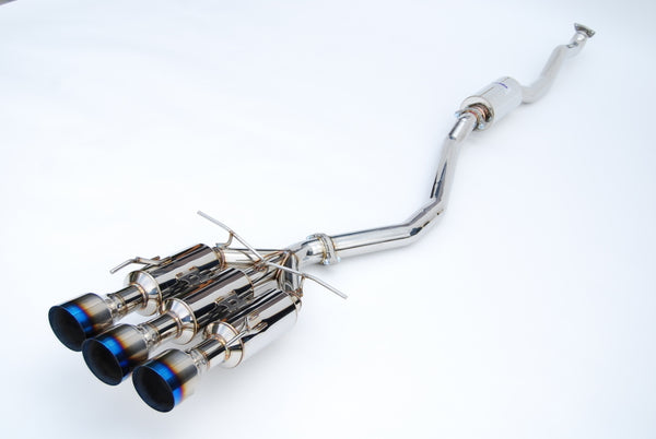 Invidia Cat-Back Exhaust for 2017+ Honda Civic SI Coupe - Triple Titanium Tips