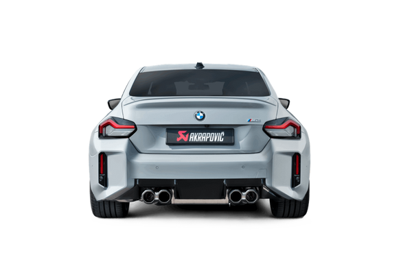 Akrapovic Slip-On Line Titanium Muffler 2023 BMW M2 G87 (Tips Required)
