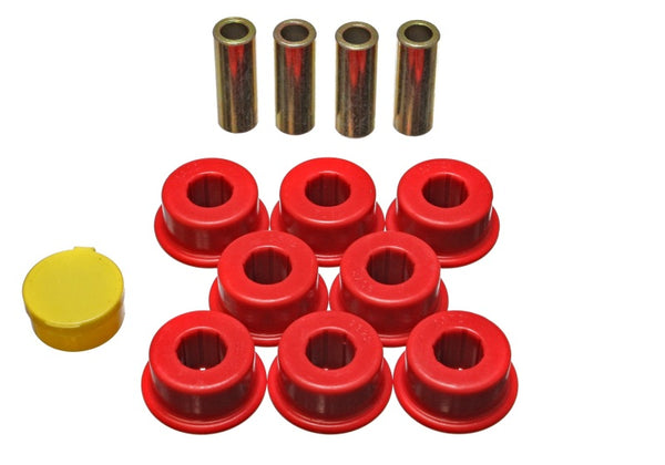 Energy Suspension Red Rear Control Arm Bushing Set for 95-03 Toyota Avalon, 97-01 Camry, 99-03 Solara