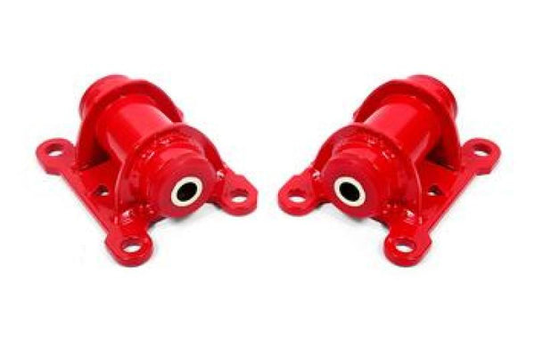 BMR Motor Mount Kit for 98-02 Chevrolet Camaro - Steel with Poly Bushings - Red