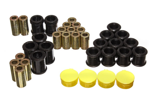 Energy Suspension Black Rear Control Arm Bushing Set for 95-98 Nissan 240SX (S14)