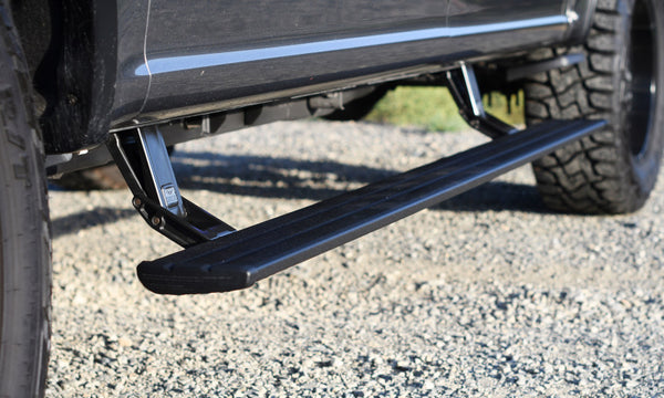 AMP Research PowerStep Electric Running Boards 2015-2020 Chevy/GMC Silverado & Sierra 2500/3500 Crew/Double Cab