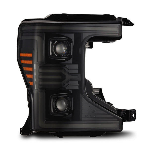 AlphaRex LUXX-Series LED Projector Headlights Alpha Black Ford F-250/F-350/F-450 Super Duty 2020-2022