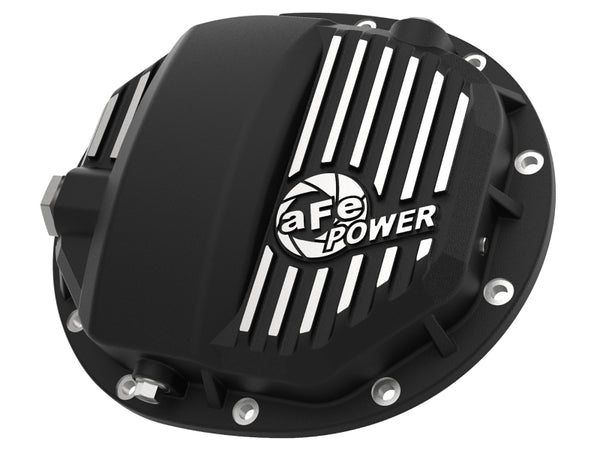 aFe Power Pro Series Rear Diff Cover for 14-19 GM Silverado/Sierra 1500 - Black with Machined Fins