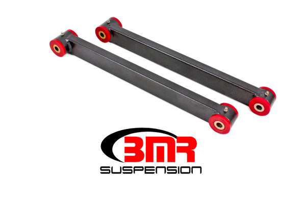 BMR Non-Adjustable Boxed Lower Control Arms for 2005-2014 Mustang S197 - Polyurethane - Black Hammertone