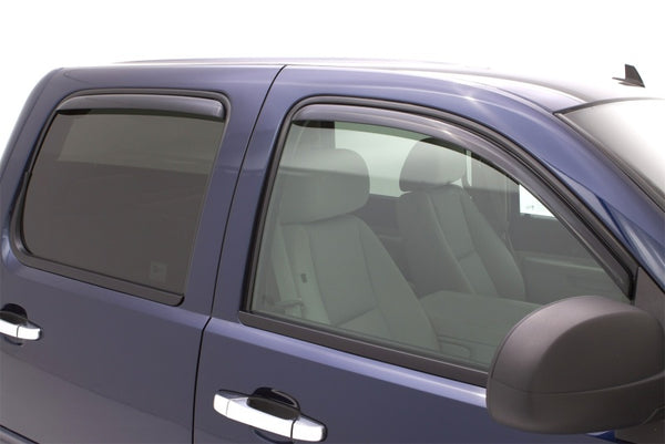 AVS In-Channel Ventvisor Window Deflectors Smoke 4pc for 2021-2022 Hyundai Santa Cruz