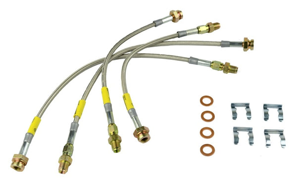 Goodridge Stainless Steel Brake Line Kit for 63-82 Corvette
