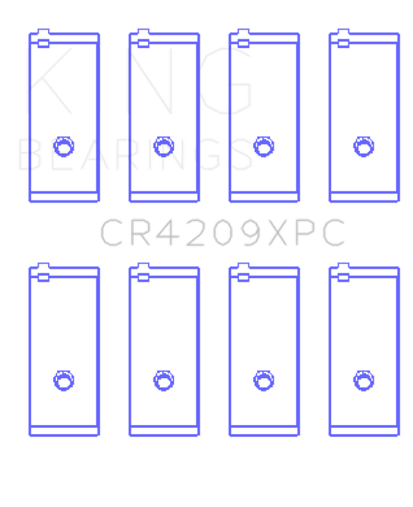 King Engine Bearings Toyota 3SGTE 16v 2.0L pMaxKote Performance Rod Bearing Set - Size STD