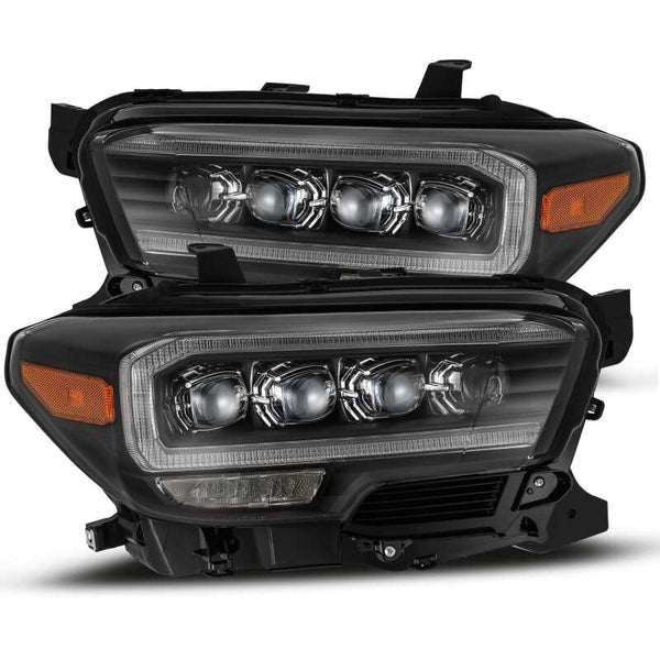 AlphaRex NOVA LED Projector Headlights (Black w/ Activation Light) for 20162023 Toyota Tacoma