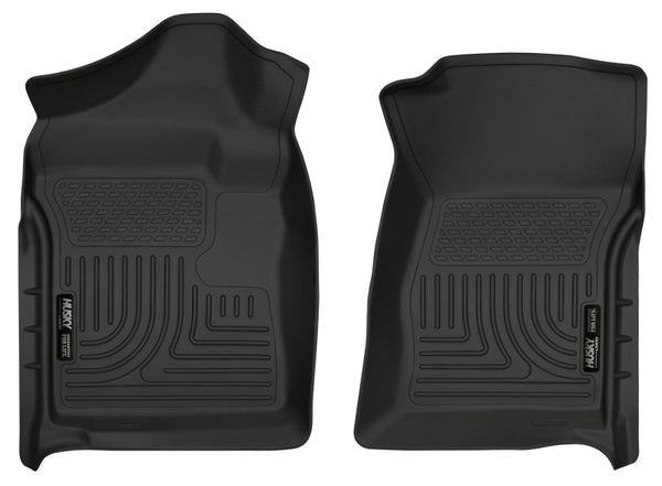 Husky Liners WeatherBeater Black Floor Liners for 2007-2012 Chevrolet Silverado/GMC Sierra Regular Cab
