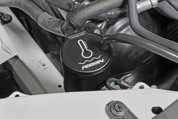 PERRIN 02-25 Subaru WRX / 04-21 STI / 13-25 BRZ/GR86/FRS/86 Coolant Overflow Tank - Black