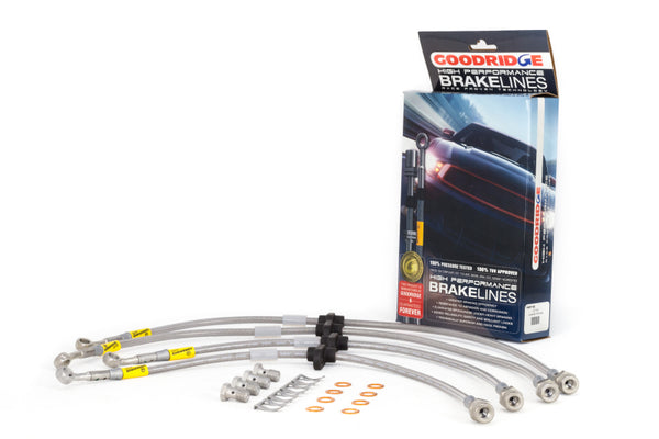 Goodridge Stainless Steel Brake Line Kit for 02-06 Acura RSX Type S