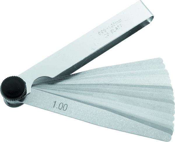 BikeMaster 20-Blade Metric Feeler Gauge Set (3 Pack)