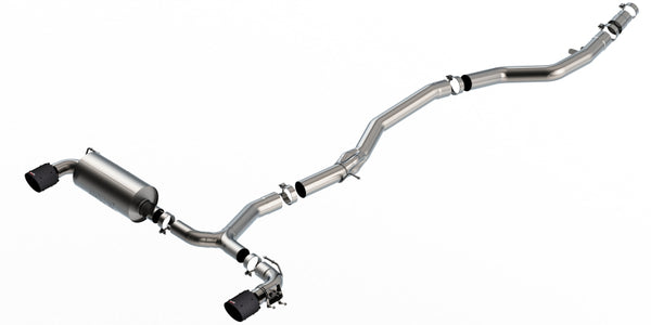 Borla ATAK Catback Exhaust for 2020 Toyota Supra GR 3.0L I6 - Carbon Fiber Tips