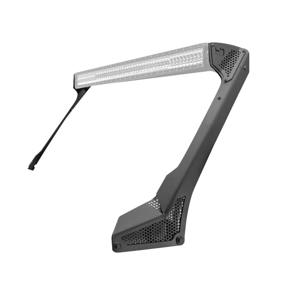 Go Rhino Windshield Light Bar Mount for 18-20 Jeep Wrangler JL/JLU & Gladiator JT - 50in Single Row