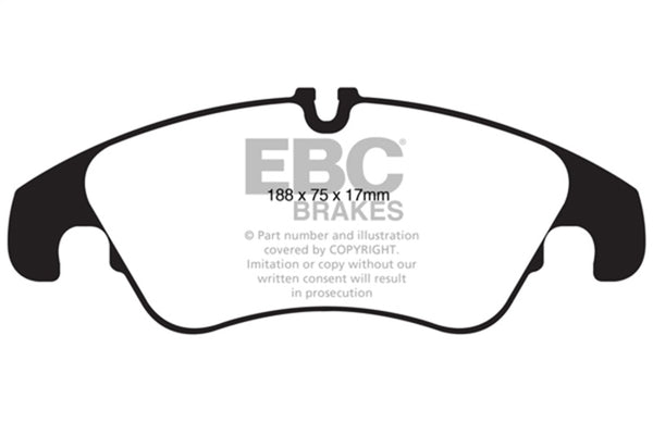 EBC Ultimax2 Front Brake Pads for Audi A6 2.0 Turbo