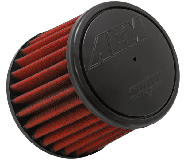 AEM Dryflow Universal Round Tapered Air Filter 3" x 5" (Oil-Free)