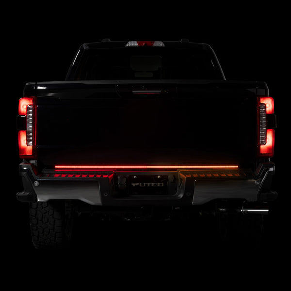 Putco 23-24 Ford SuperDuty F-250/F-350/F-450 60In Freedom Blade Tailgate Bars w/ Halogen Taillamps
