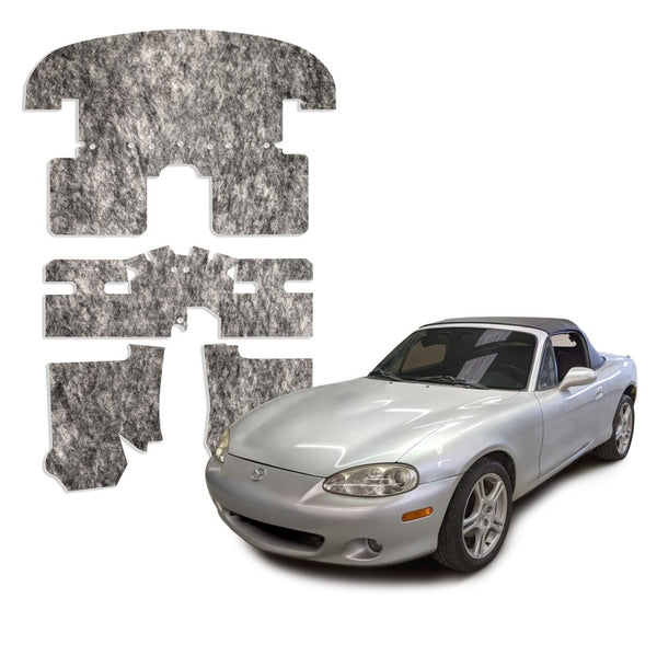 DEI Mazda Miata NA & NB Under Carpet Insulation Kit (1990-2005) - 1/2in Thick