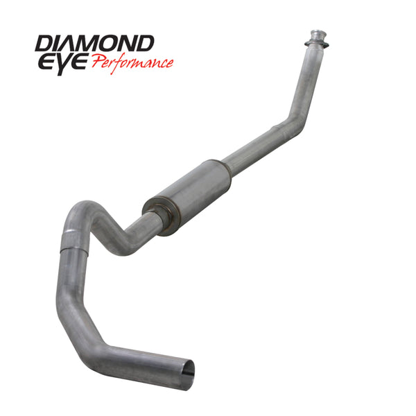 Diamond Eye Turbo Back Exhaust Kit 4in for 98.5-02 Dodge Cummins 5.9L