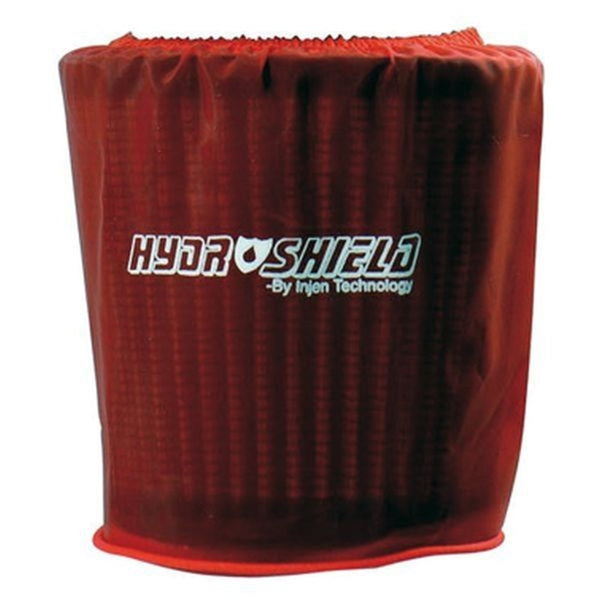 Injen Red Water Repellant Pre-Filter for X-1010, X-1011, X-1017, X-1020 5in Base, 5in Tall, 4in Top