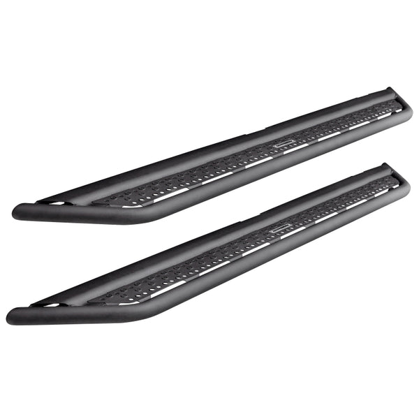 Go Rhino Dominator Extreme D6 Side Steps - Textured Black - 73 Inches