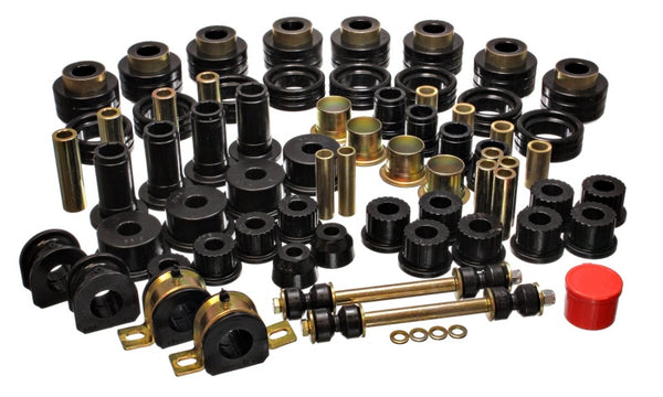 Energy Suspension Hyper-Flex Master Bushing Kit for 94-01 Dodge Ram 1500 2WD & 94-02 Ram 2500/3500 2WD - Black
