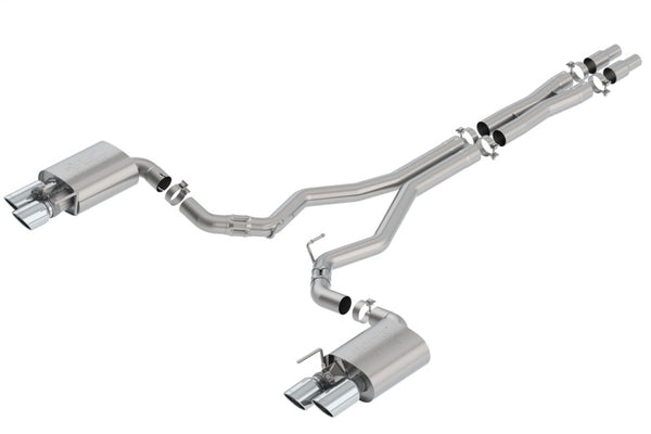 Borla Catback Exhaust for 2018 Ford Mustang GT 5.0L - 3in ATAK with Valves