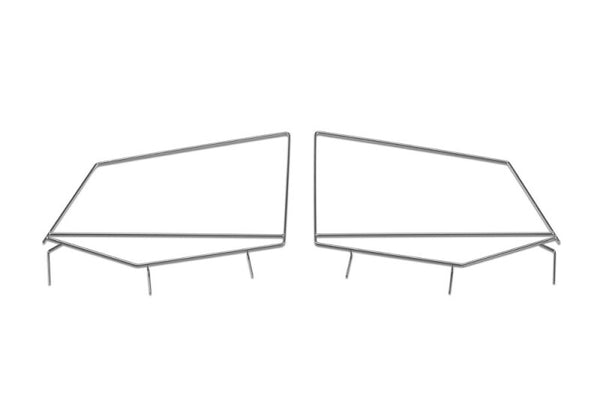 Rampage 1987-1995 Jeep Wrangler(YJ) Window Frame Only - Black