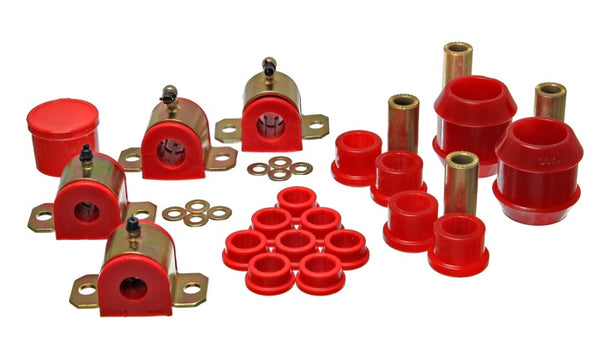 Energy Suspension Hyper-Flex Master Bushing Set for 00-05 Toyota Celica - Red