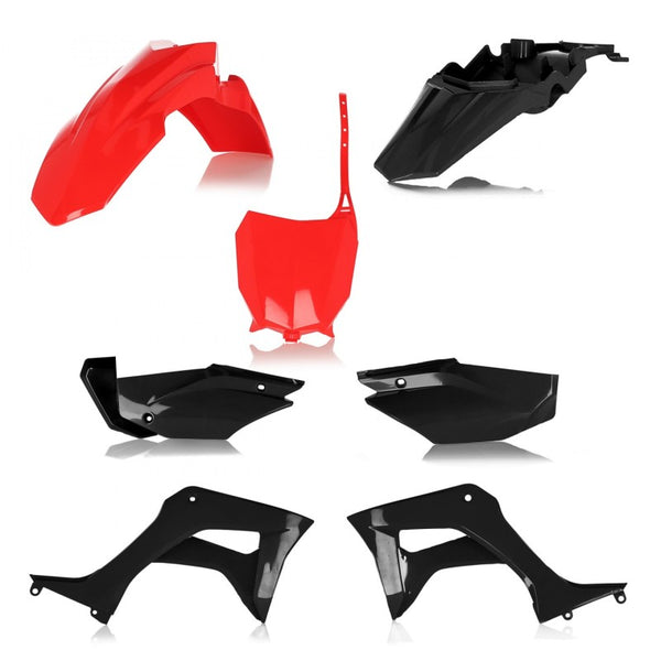 Acerbis Full Plastic Kit Honda CRF110F 2019-2024 Red/Black