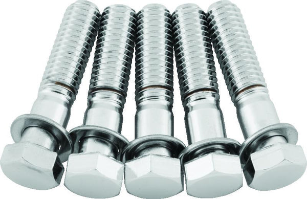 Performance Machine 00-Up HD Bolt Set Pulley - Chrome