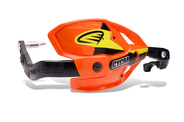 Cycra Probend Ultra Hand Guards with HCM Clamp - 1-1/8 in. - Orange