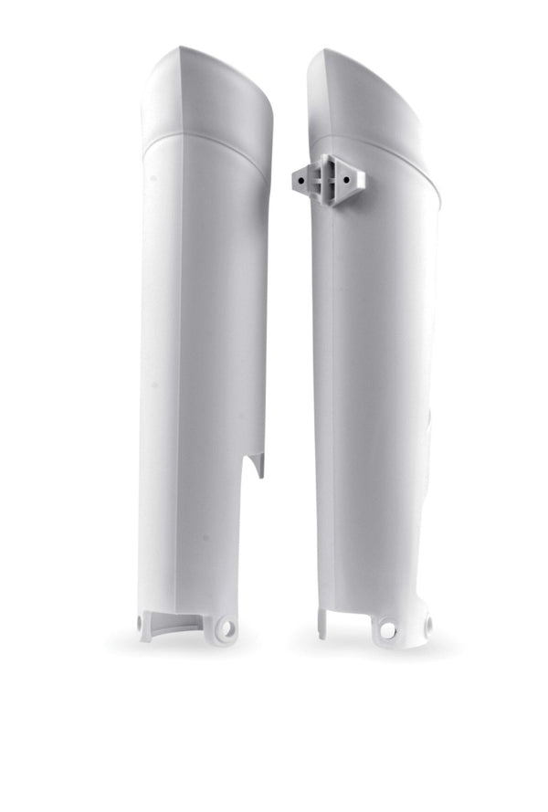 Acerbis Lower Fork Cover Set White for 2008-2015 KTM EXC/XC-W/SX/XC/SX-F/XC-F
