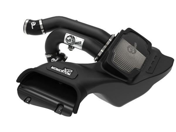 aFe Momentum XP Cold Air Intake System for 21-22 Ford F-150 Raptor V6-3.5L - Black with Pro Dry S Filter