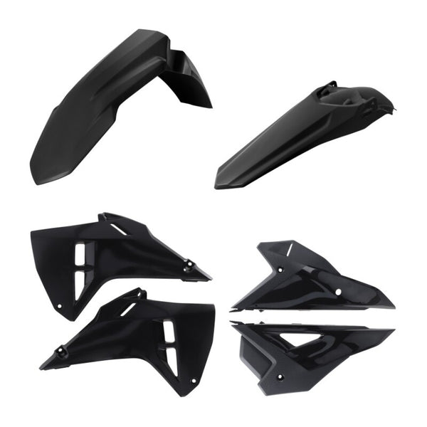 Acerbis Black Plastic Kit for 2025 Honda CRF250R / CRF450R